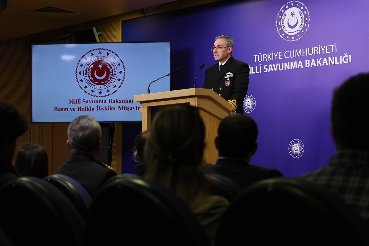 Milli Savunma Bakanlığı (MSB) Basın ve Halkla İlişkiler Müşaviri ve Bakanlık Sözcüsü Tuğamiral...