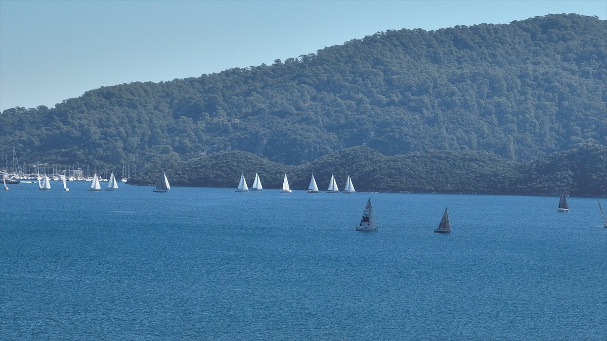 Muğla'nın Marmaris ilçesinde düzenlenen 36. Uluslararası Marmaris Yarış Haftası'nın üçüncü gününde...