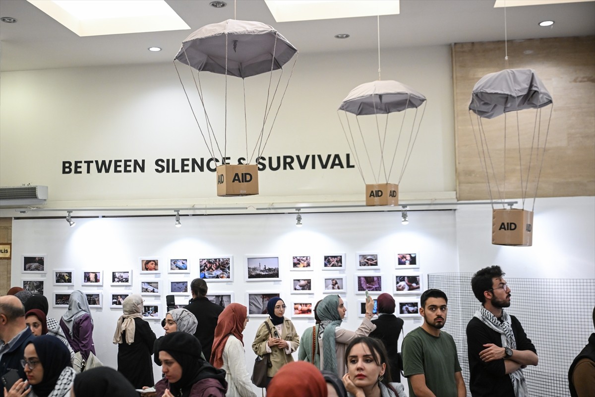 Orta Doğu Teknik Üniversitesi (ODTÜ) öğrencileri tarafından Filistin'de yaşanan insanlık dramına...