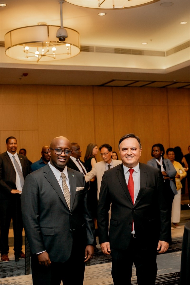 Ruanda'nın başkenti Kigali'de, Türkiye Cumhuriyeti'nin kuruluşunun 102. yıl dönümü dolayısıyla...