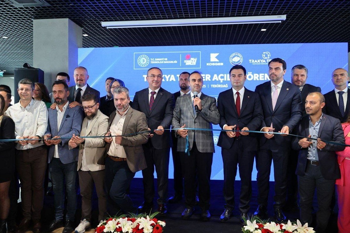 Sanayi ve Teknoloji Bakanı Mehmet Fatih Kacır Tekirdağ’da, Trakya Bilim ve Teknoloji Geliştirme...