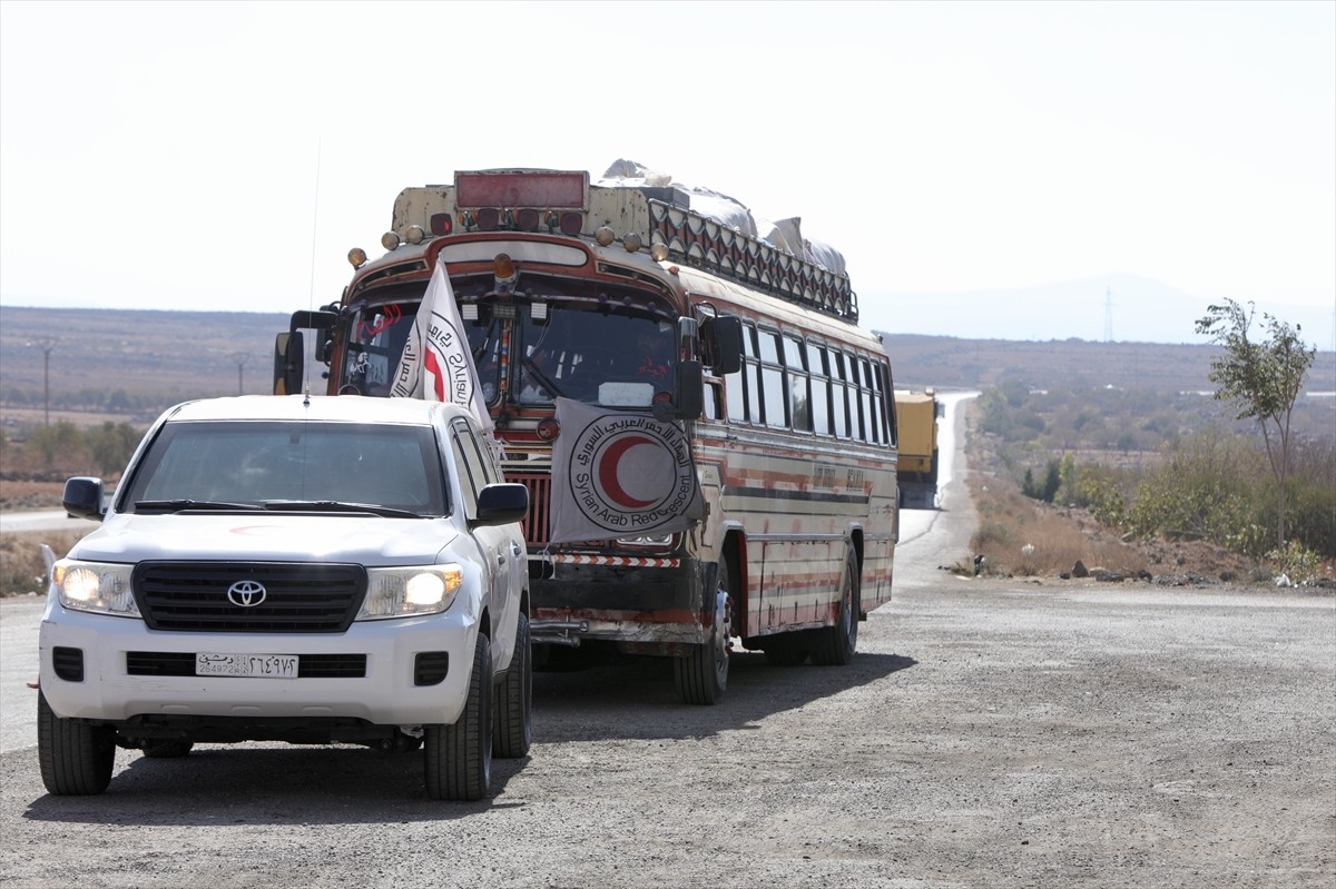 Suriye'nin güneyindeki Süveyda ilinin kuzey kırsalında yer alan Metune beldesinde Suriye...