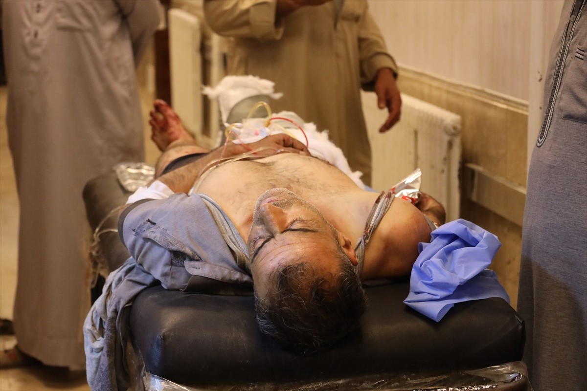 Suriye'nin kuzeyindeki Halep kentinde, SDG adını kullanan terör örgütü PKK/YPG ile Suriye güvenlik...