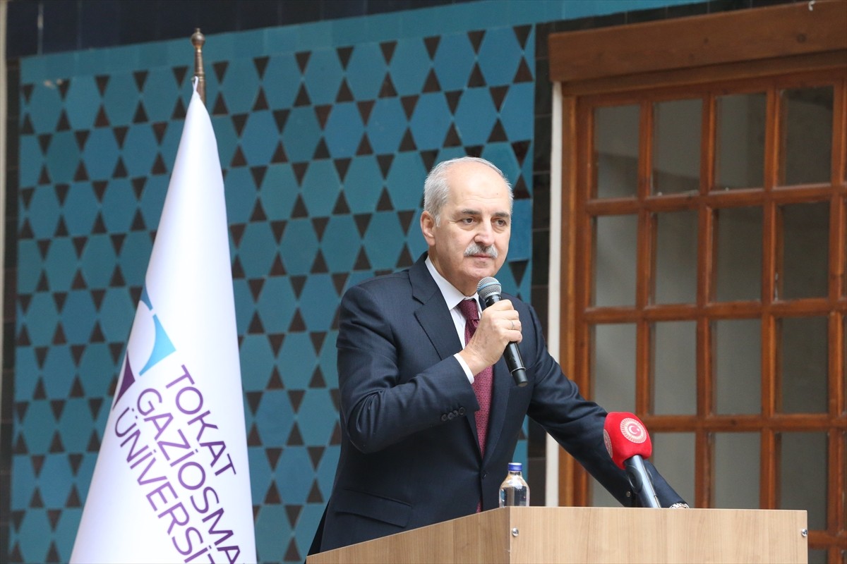TBMM Başkanı Numan Kurtulmuş, Tokat Gaziosmanpaşa Üniversitesinin Gök Medrese Bilim ve Kültür...
