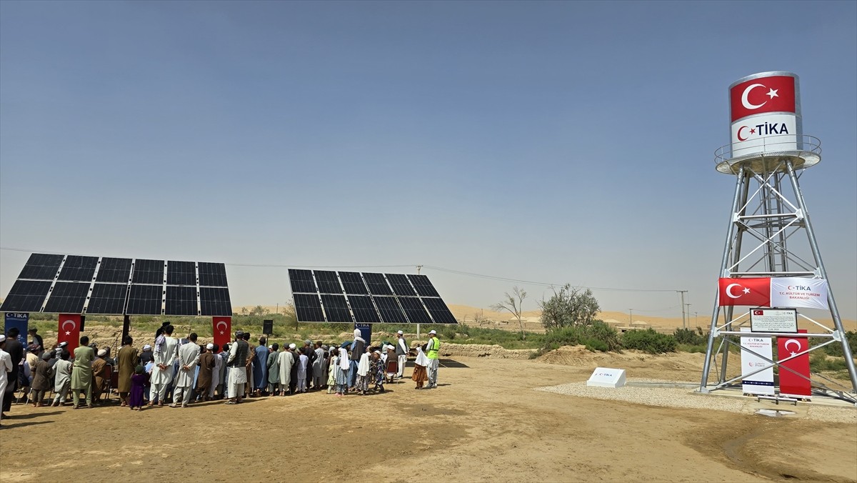 Türk İşbirliği ve Koordinasyon Ajansı Başkanlığı (TİKA), Afganistan'ın Faryab vilayetindeki...