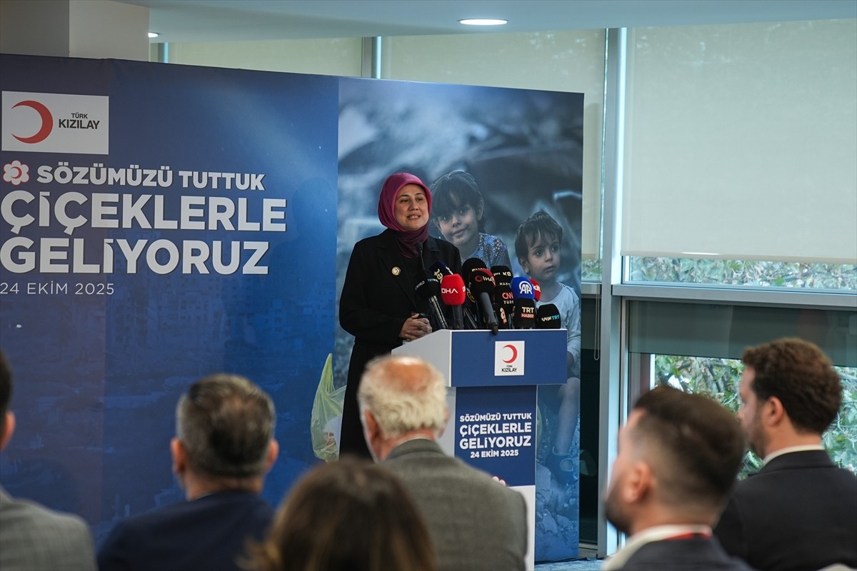 Türk Kızılay Genel Başkanı Prof. Dr. Fatma Meriç Yılmaz, Kızılayın "Ateşkes Sonrası Gazze İnsani...