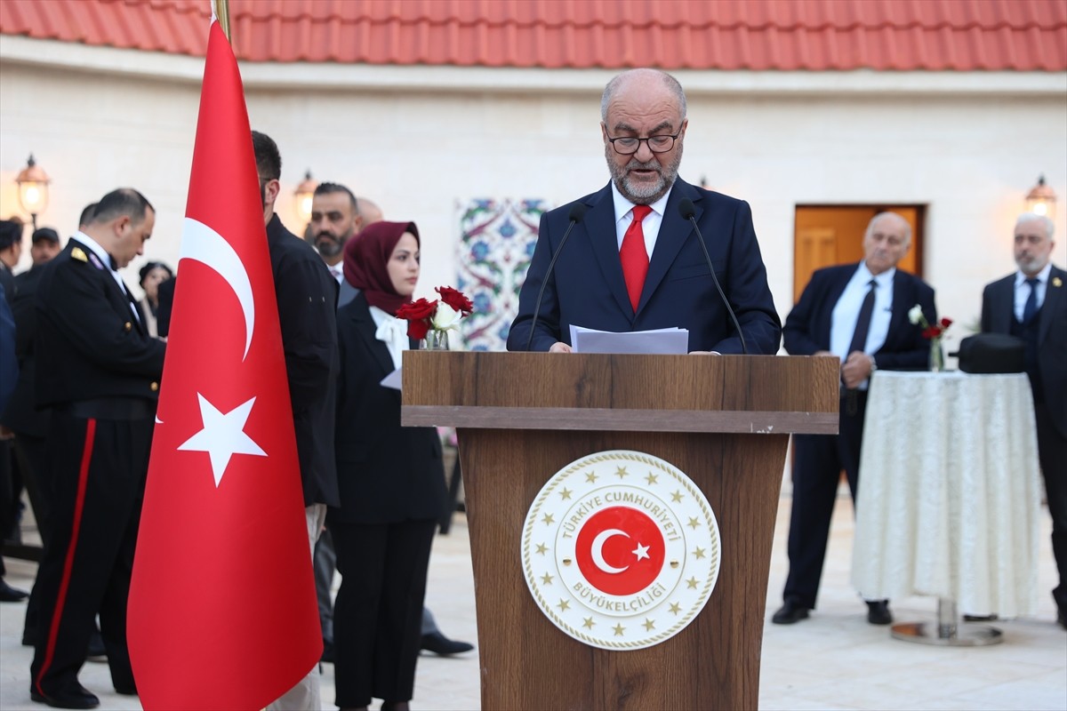 Türkiye Cumhuriyeti'nin kuruluşunun 102. yılı, Suriye'nin başkenti Şam'da düzenlenen resepsiyonla...