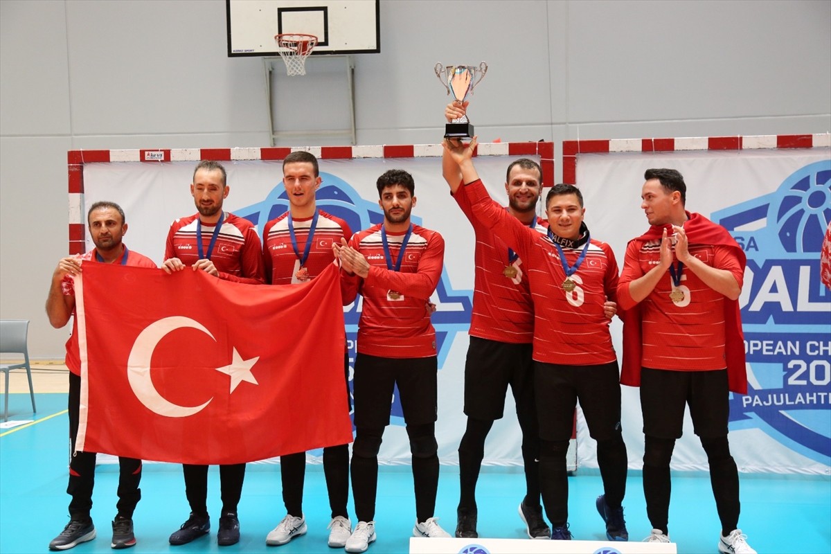 Türkiye Erkek Golbol Milli Takımı, Finlandiya'da düzenlenen 2025 IBSA Avrupa Şampiyonası'nı...