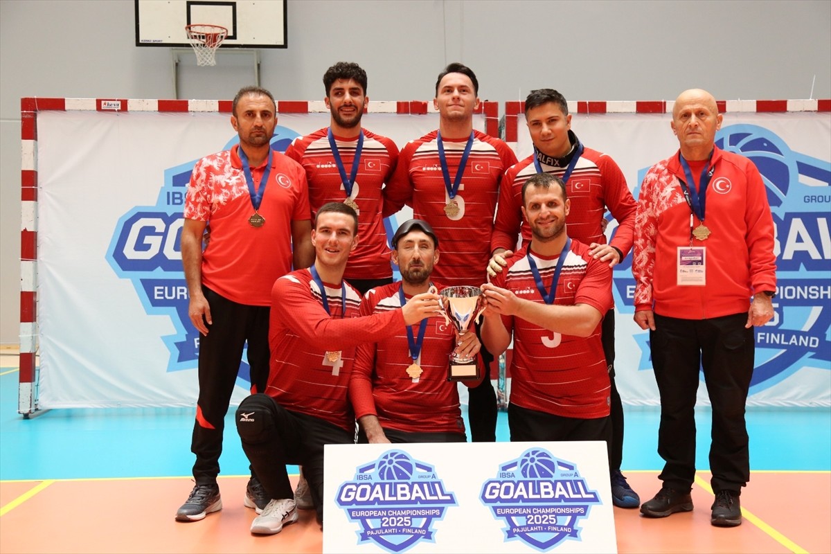 Türkiye Erkek Golbol Milli Takımı, Finlandiya'da düzenlenen 2025 IBSA Avrupa Şampiyonası'nı...