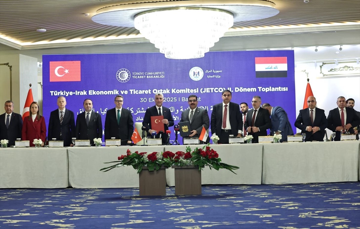 Türkiye ile Irak arasındaki ticari ve ekonomik ilişkilerin geliştirilmesi amacıyla Ekonomi ve...