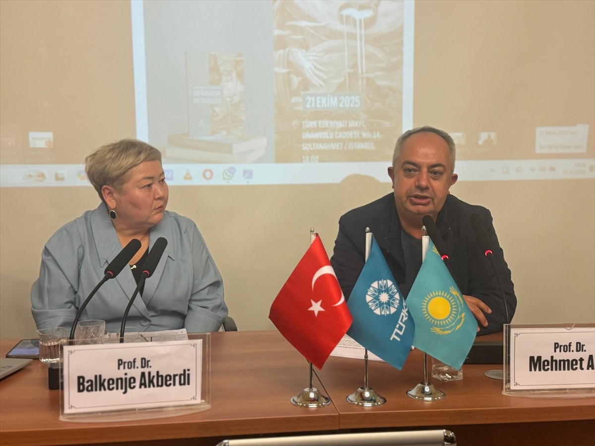 Uluslararası Türk Kültürü Teşkilatı (TÜRKSOY) tarafından Türkçeye kazandırılan Kazak yazar...