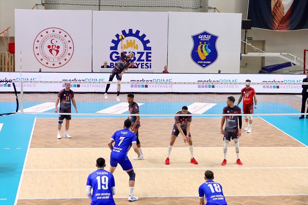 Voleybol SMS Grup Efeler Ligi'nin 2. haftasında Gebze Belediyespor ile Ziraat Bankkart Gebze Spor...