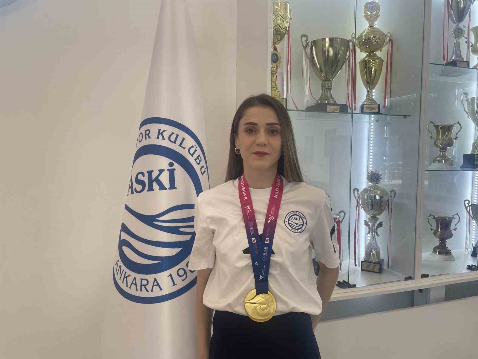 2025 DÜNYA TAEKWONDO ŞAMPİYONASI'NDA 53 KİLODA ŞAMPİYON OLAN MİLLİ TAEKWONDOCU MERVE DİNÇEL...