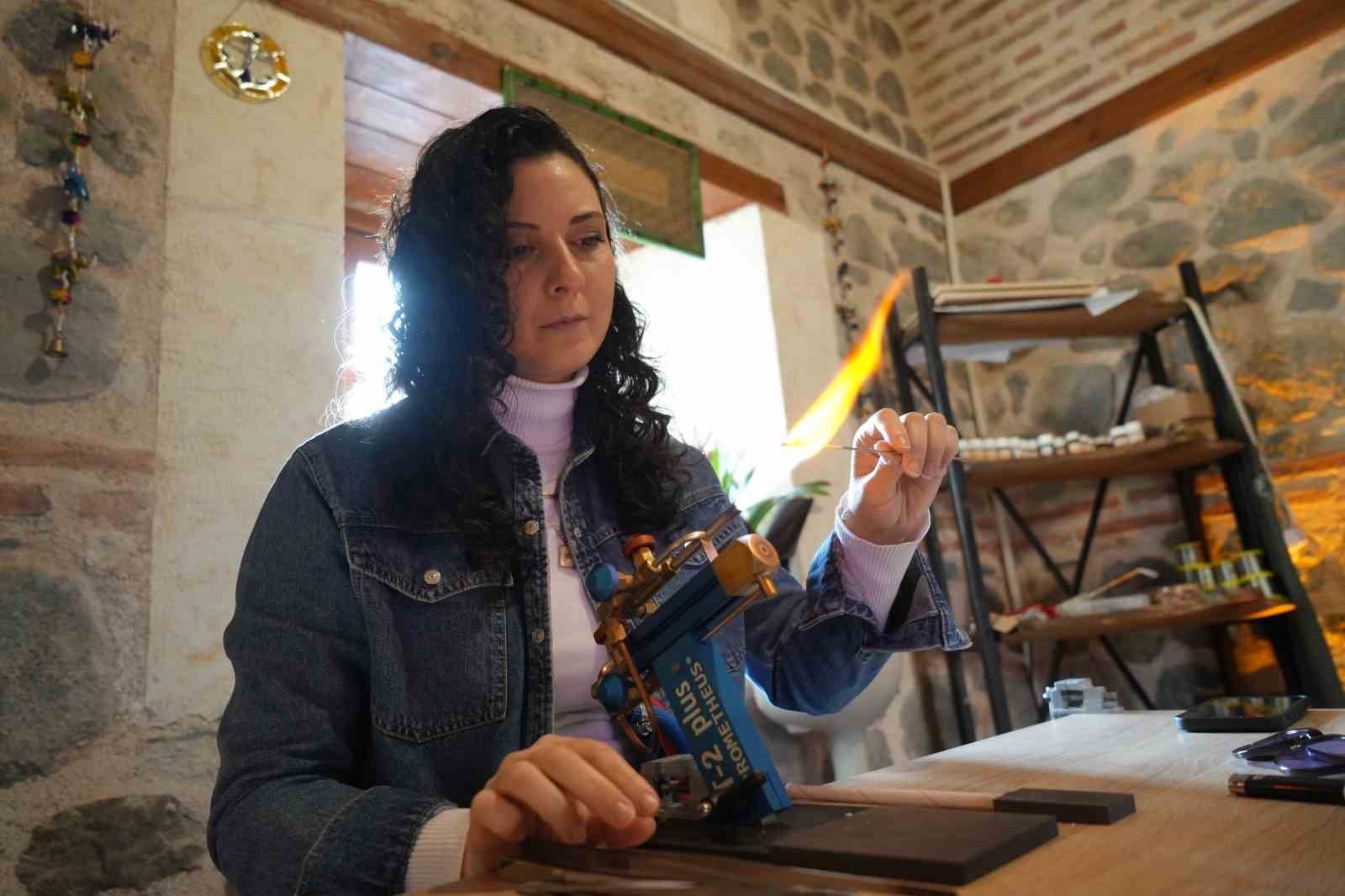 517 YILLIK TAŞHAN’DA KADIN ELİYLE SANAT VE EMEK BULUŞUYOR