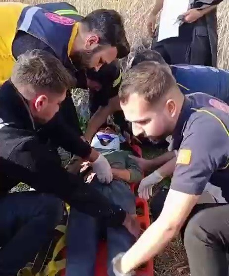 ADIYAMAN’IN BESNİ İLÇESİNDE OTOMOBİLİN TAKLA ATMASI SONUCU 1 KİŞİ YARALANDI.