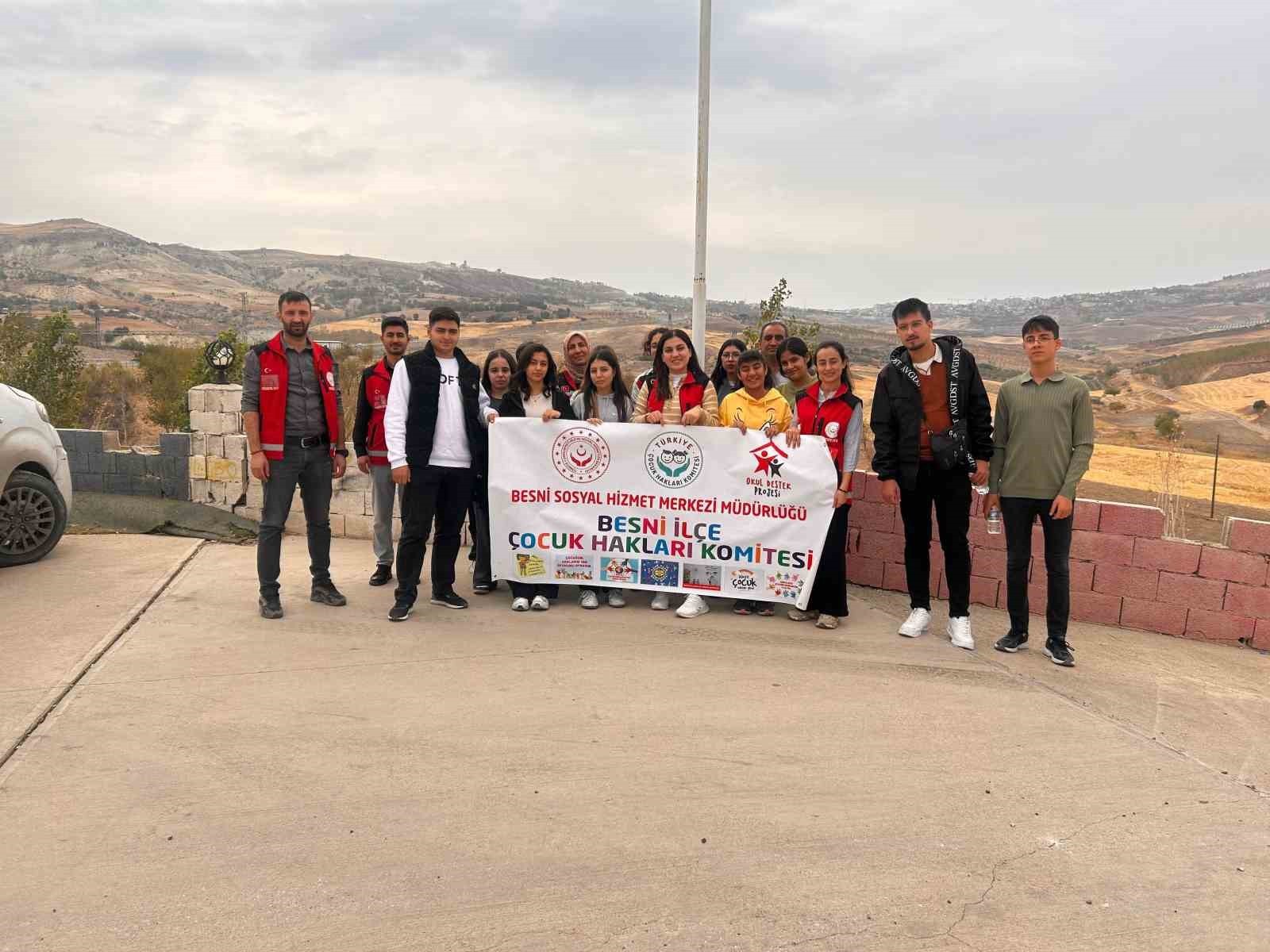 ADIYAMAN’IN BESNİ İLÇESİNDE, SOSYAL HİZMET MERKEZİ MÜDÜRLÜĞÜ TARAFINDAN OKUL DESTEK PROJESİ (ODES)...