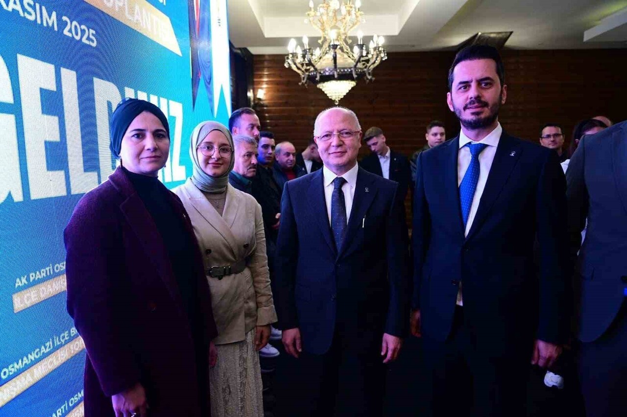 AK PARTİ OSMANGAZİ İLÇE DANIŞMA MECLİSİ TOPLANTISI YOĞUN KATILIMLA GERÇEKLEŞTİ. OSMANGAZİ...