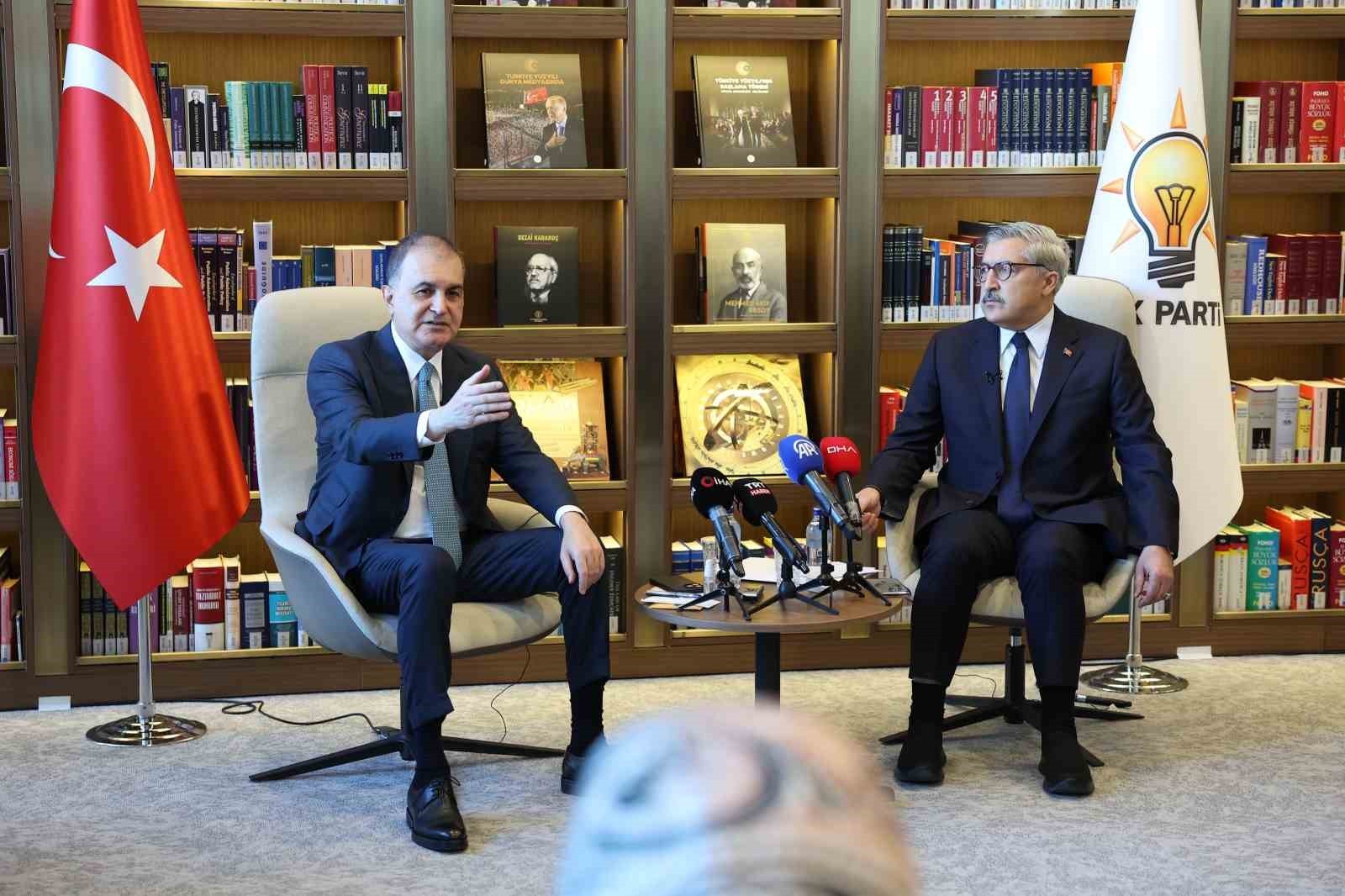 AK PARTİ SÖZCÜSÜ ÖMER ÇELİK, KÜLTÜR VE SANAT POLİTİKALARI BAŞKANLIĞI TARAFINDAN DÜZENLENEN...