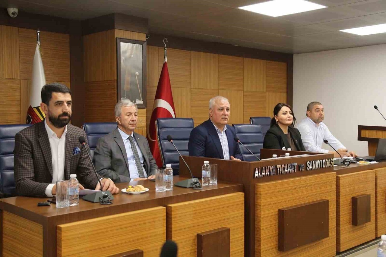 ALANYA TİCARET VE SANAYİ ODASI (ALTSO) KASIM AYI OLAĞAN MECLİS TOPLANTISI MECLİS BAŞKANI MEHMET...