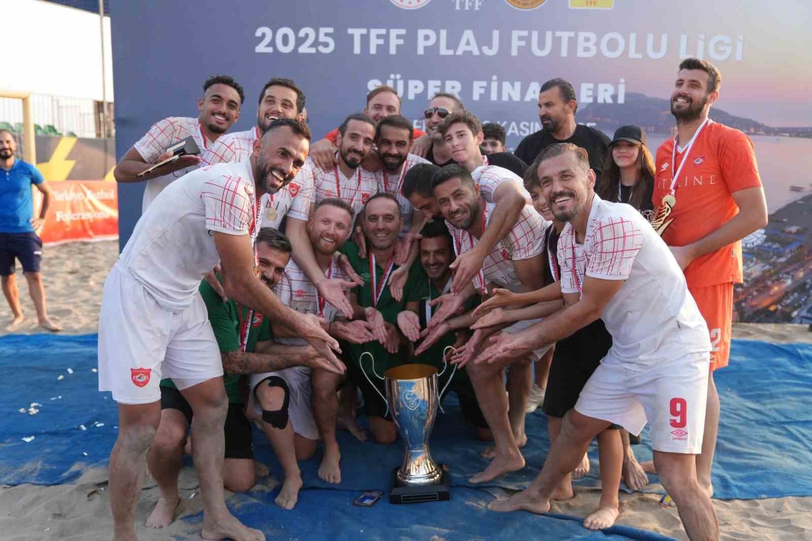 ALANYA ULUSLARARASI PLAJ SPORLARI TESİSİ’NDE OYNANAN TFF PLAJ FUTBOLU SÜPER FİNALLERİ TAMAMLANDI....