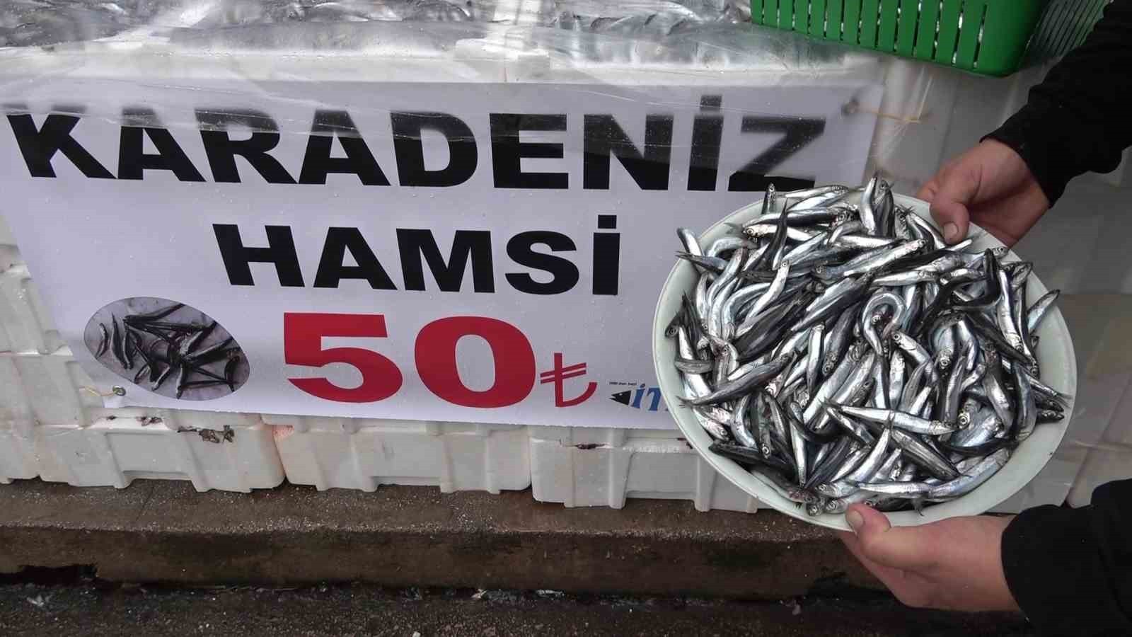 AMASYA’DA BİR BALIKÇI KARADENİZ’DEN GELEN TAZE HAMSİNİN KİLOSUNU 50 TL'YE DÜŞÜRDÜ. BALIĞIN...