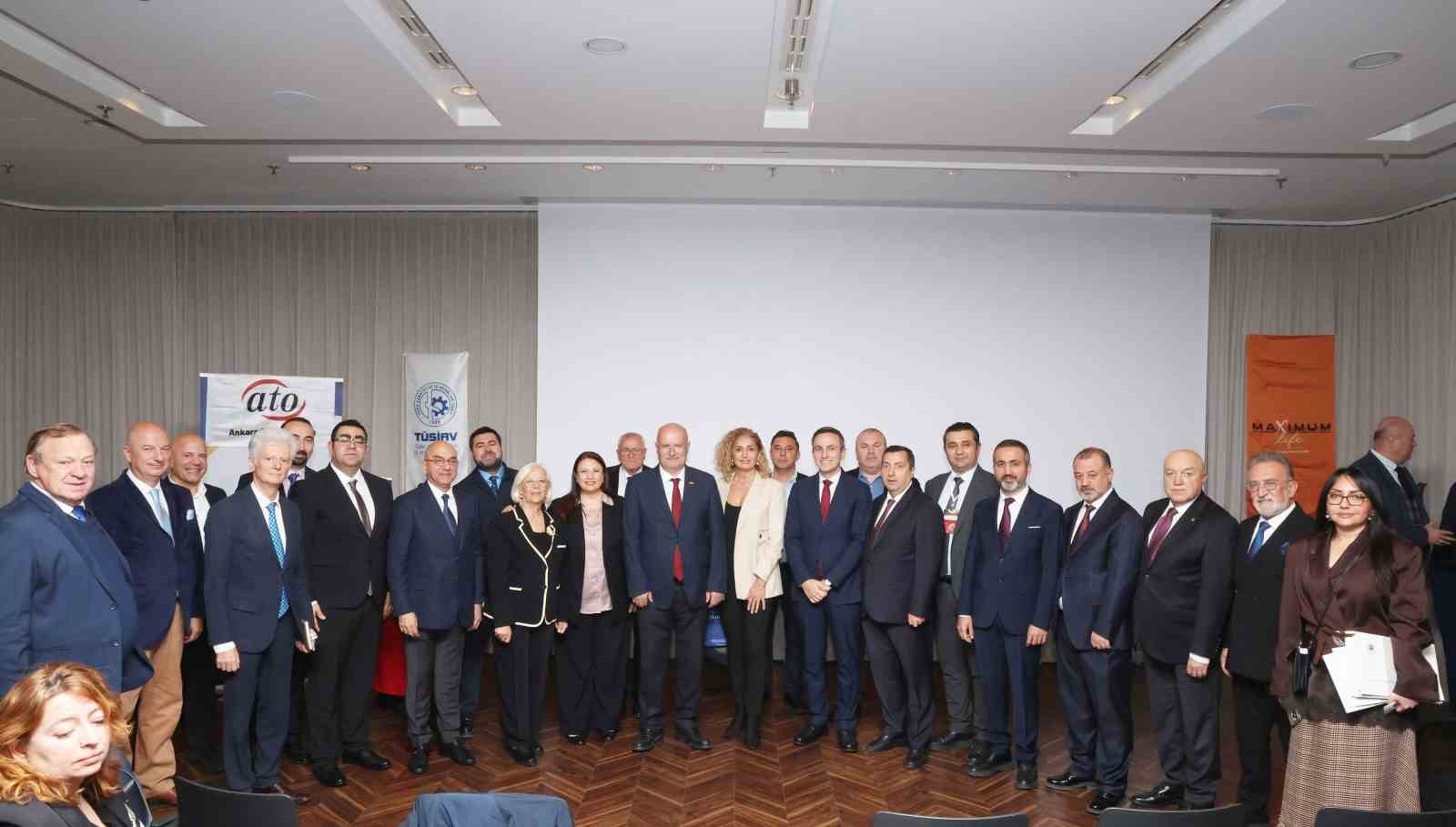 ANKARA TİCARET ODASI (ATO) YÖNETİM KURULU BAŞKANI GÜRSEL BARAN, AVUSTURYA’NIN BAŞKENTİ VİYANA’DA...