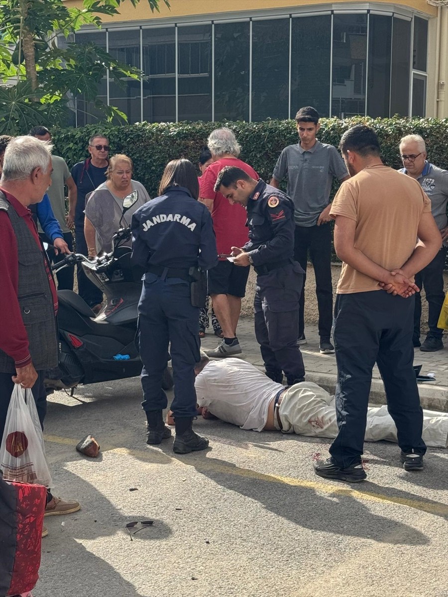 Antalya'nın Alanya ilçesinde eşini bıçakla yaralayan yabancı uyruklu şüpheli gözaltına...