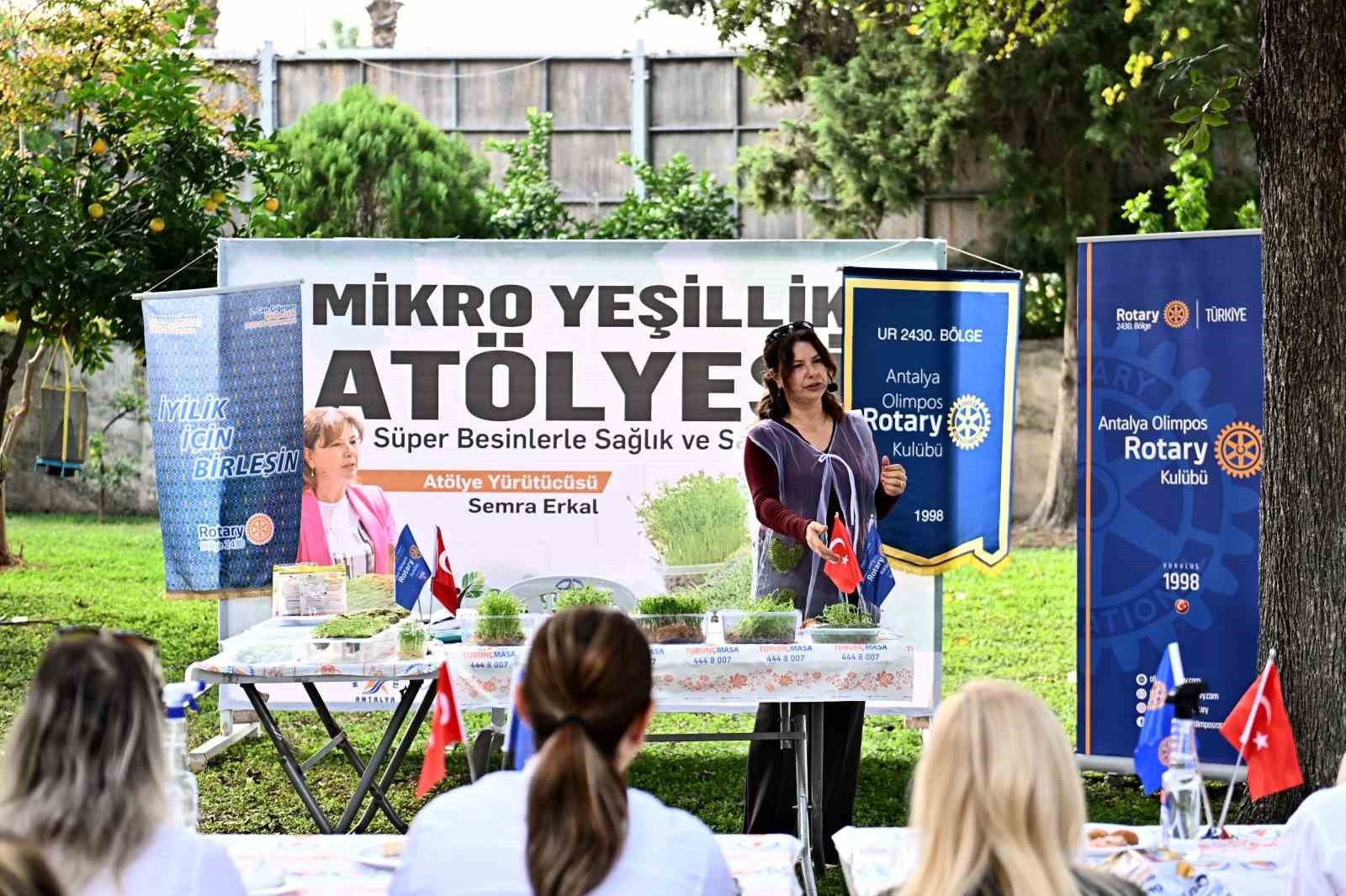 ANTALYA MURATPAŞA BELEDİYESİ, SAĞLIKLI YAŞAM VE SÜRDÜRÜLEBİLİR BESLENME KONULARINA DİKKAT ÇEKMEK...