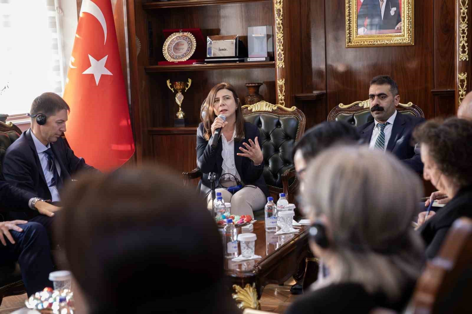 AVRUPA BİRLİĞİ (AB) TÜRKİYE DELEGASYONU MASLAHATGÜZARI JURGİS VİLCİNSKAS İLE AB ÜYESİ DEVLETLERİN...