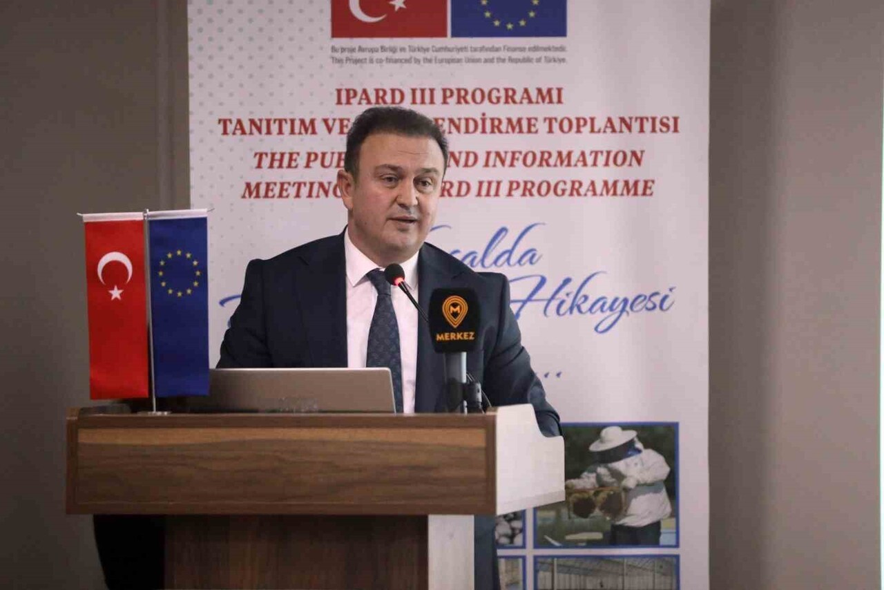 AVRUPA BİRLİĞİ KIRSAL KALKINMA PROGRAMI KAPSAMINDA DÜZENLENEN BİLGİLENDİRME TOPLANTISI, TARIM...