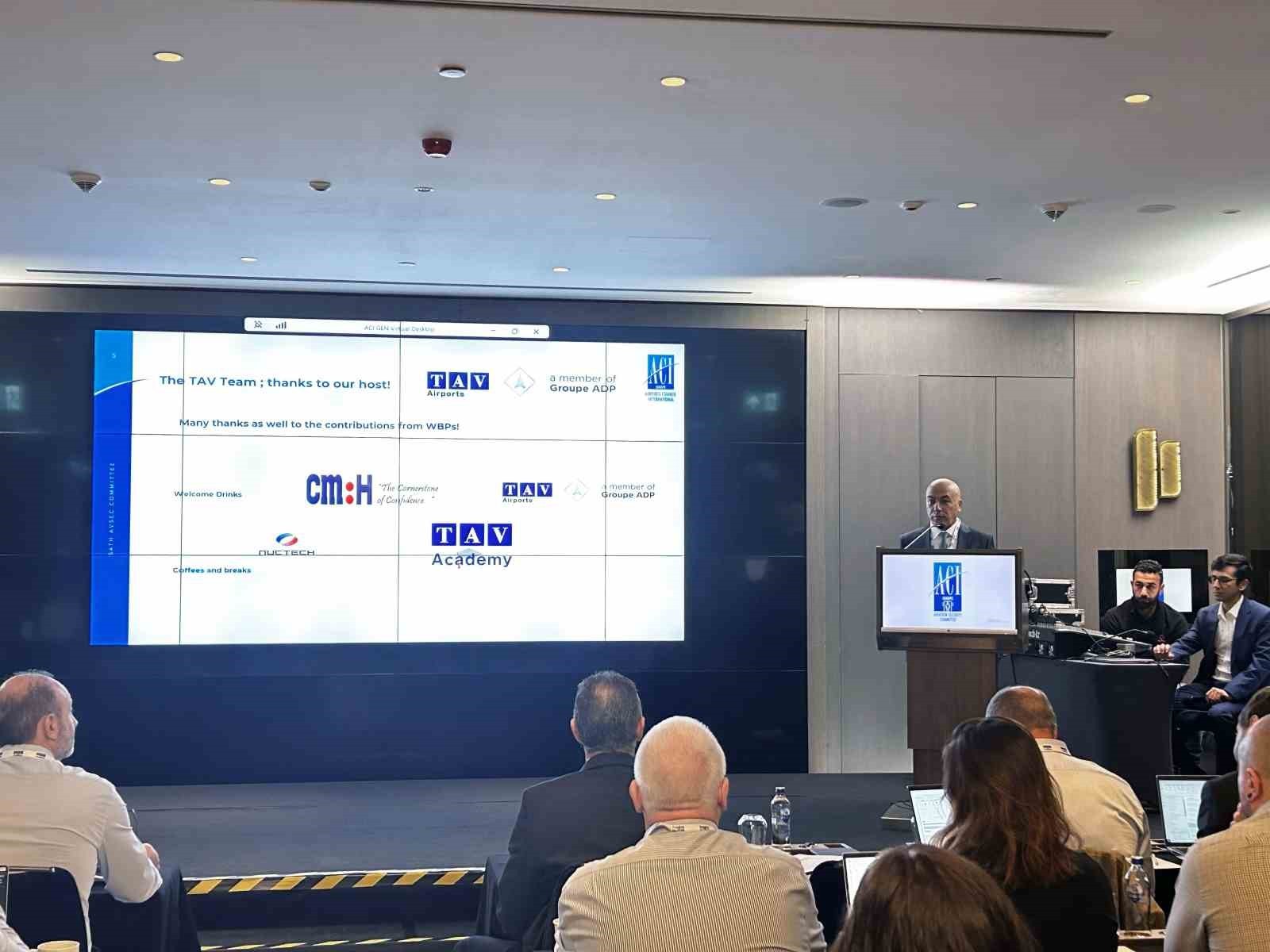 AVRUPA HAVALİMANLARI KONSEYİ (ACI EUROPE) 54. HAVACILIK GÜVENLİĞİ (AVSEC) KOMİTE TOPLANTISI, TAV...