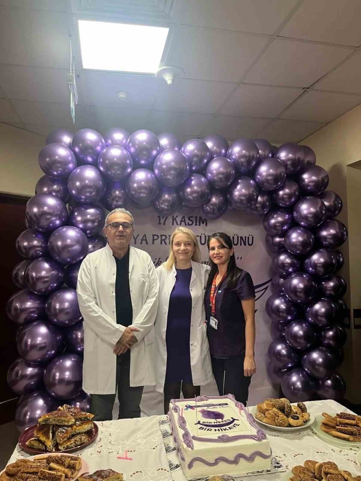 AYDIN ADNAN MENDERES ÜNİVERSİTESİ HASTANESİ YENİDOĞAN BİLİM DALI, 17 KASIM DÜNYA PREMATÜRE GÜNÜ...