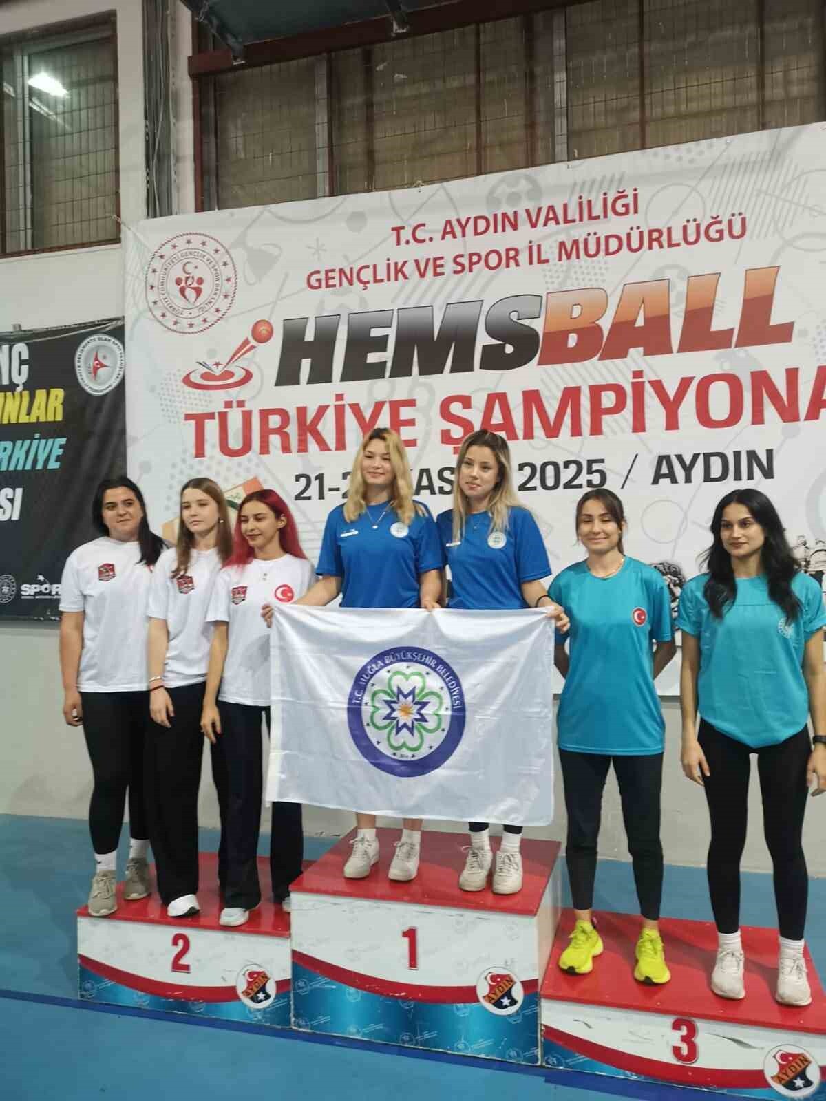 AYDIN’DA DÜZENLENEN TÜRKİYE HEMSBALL ŞAMPİYONASI’NDA MUĞLA BÜYÜKŞEHİR BELEDİYESİ SPORCULARI 2...
