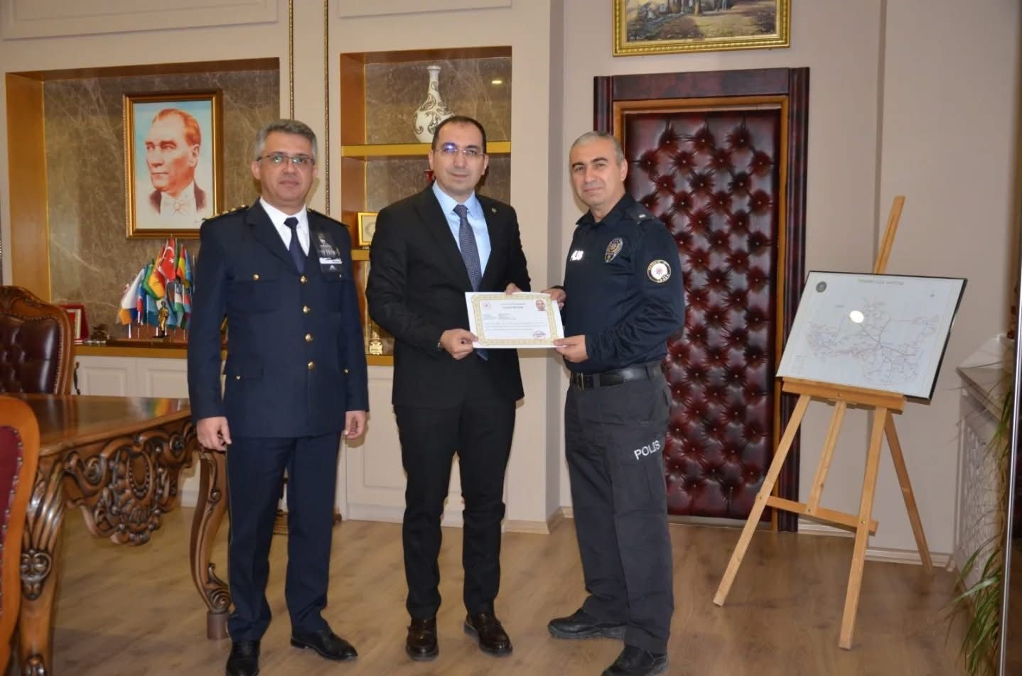 BAŞARILI POLİSE TEŞEKKÜR VE TEBRİK