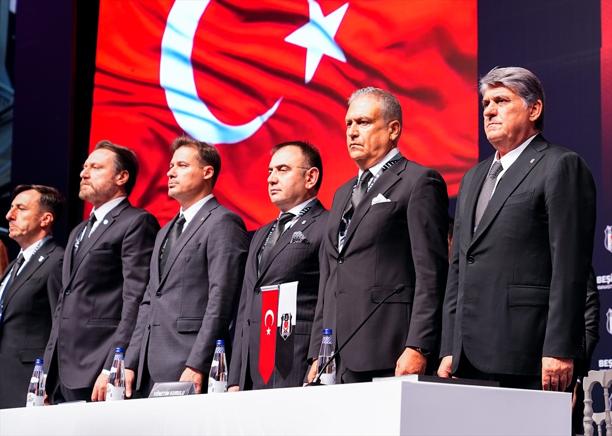 Beşiktaş Kulübünün 2025 Yılı Olağan İdari ve Mali Genel Kurul Toplantısı başladı. Sinan Erdem Spor...