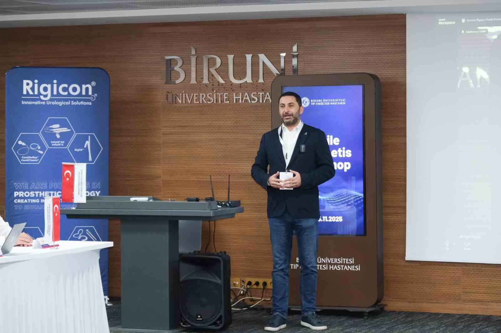 BİRUNİ ÜNİVERSİTESİ TIP FAKÜLTESİ HASTANESİ’NDE DÜZENLENEN “İSTANBUL PENİLE PROSTHESİS WORKSHOP”...