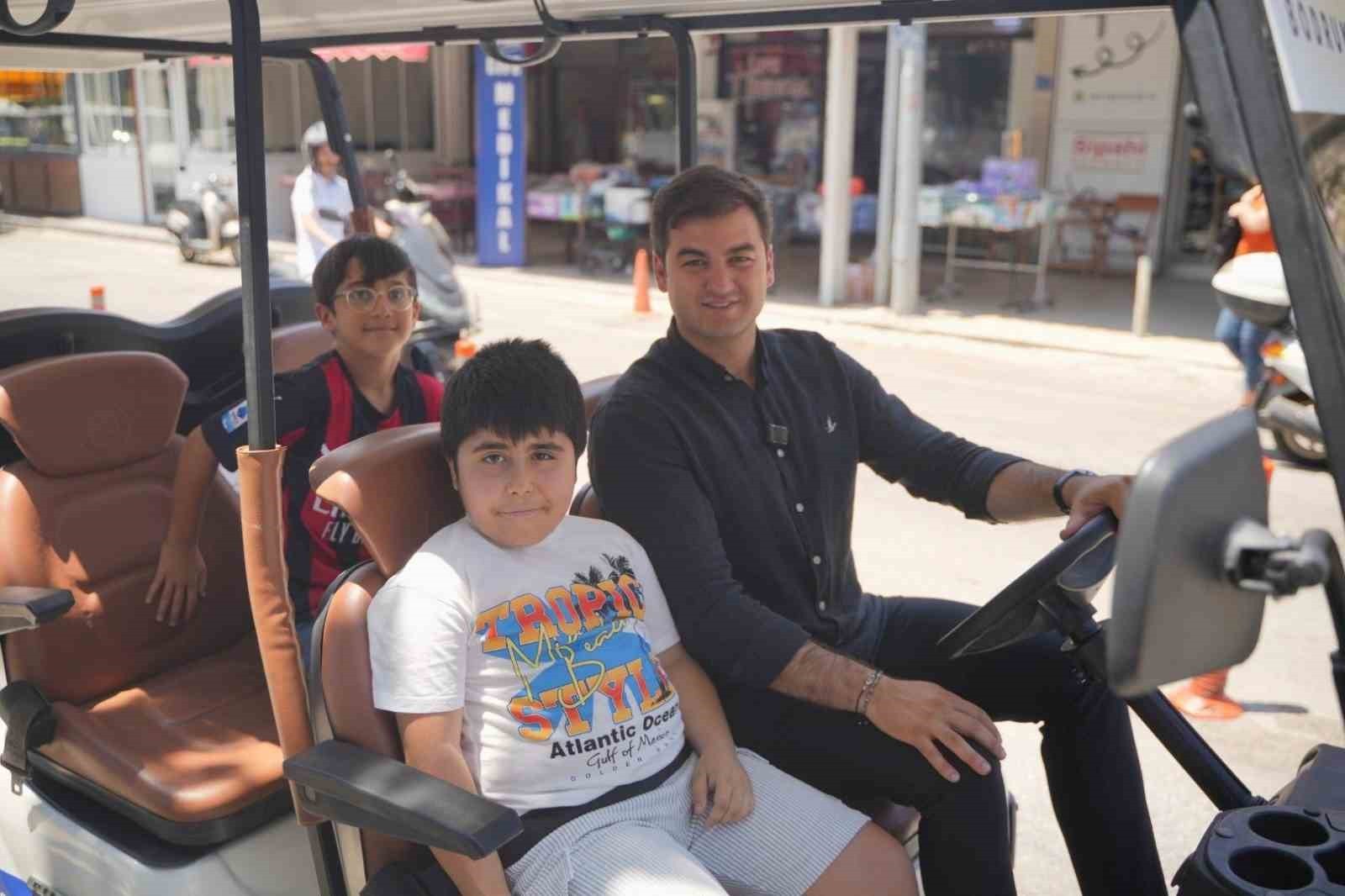 BODRUM BELEDİYE BAŞKANI TAMER MANDALİNCİ VE EYMEN ÖZDOĞAN