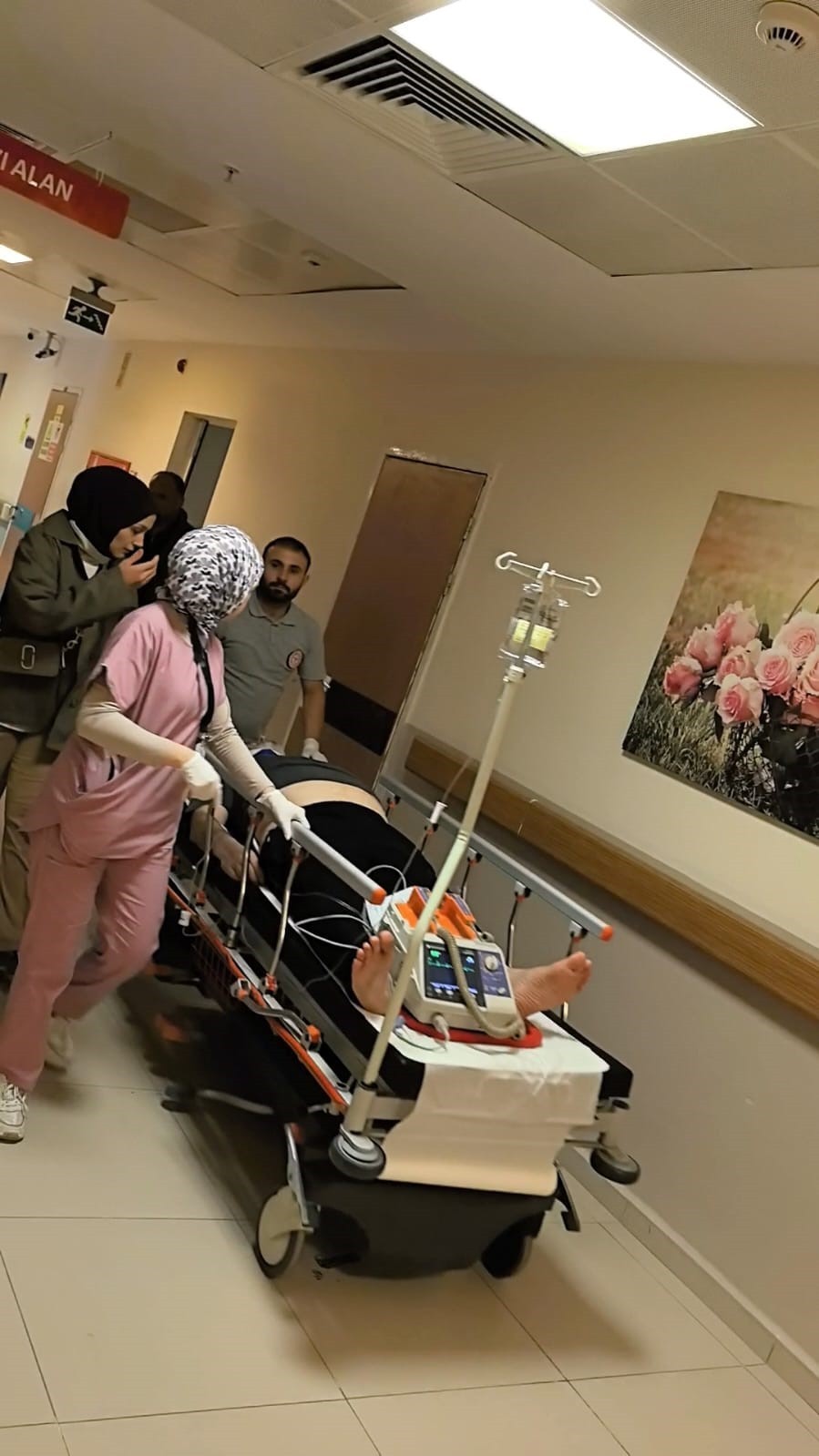 BURSA'NIN İNEGÖL İLÇESİNDE MEYDANA GELEN OLAYDA KİRAZ AĞACINA DAYADIĞI MERDİVENDEN DÜŞEN ADAM AĞIR...