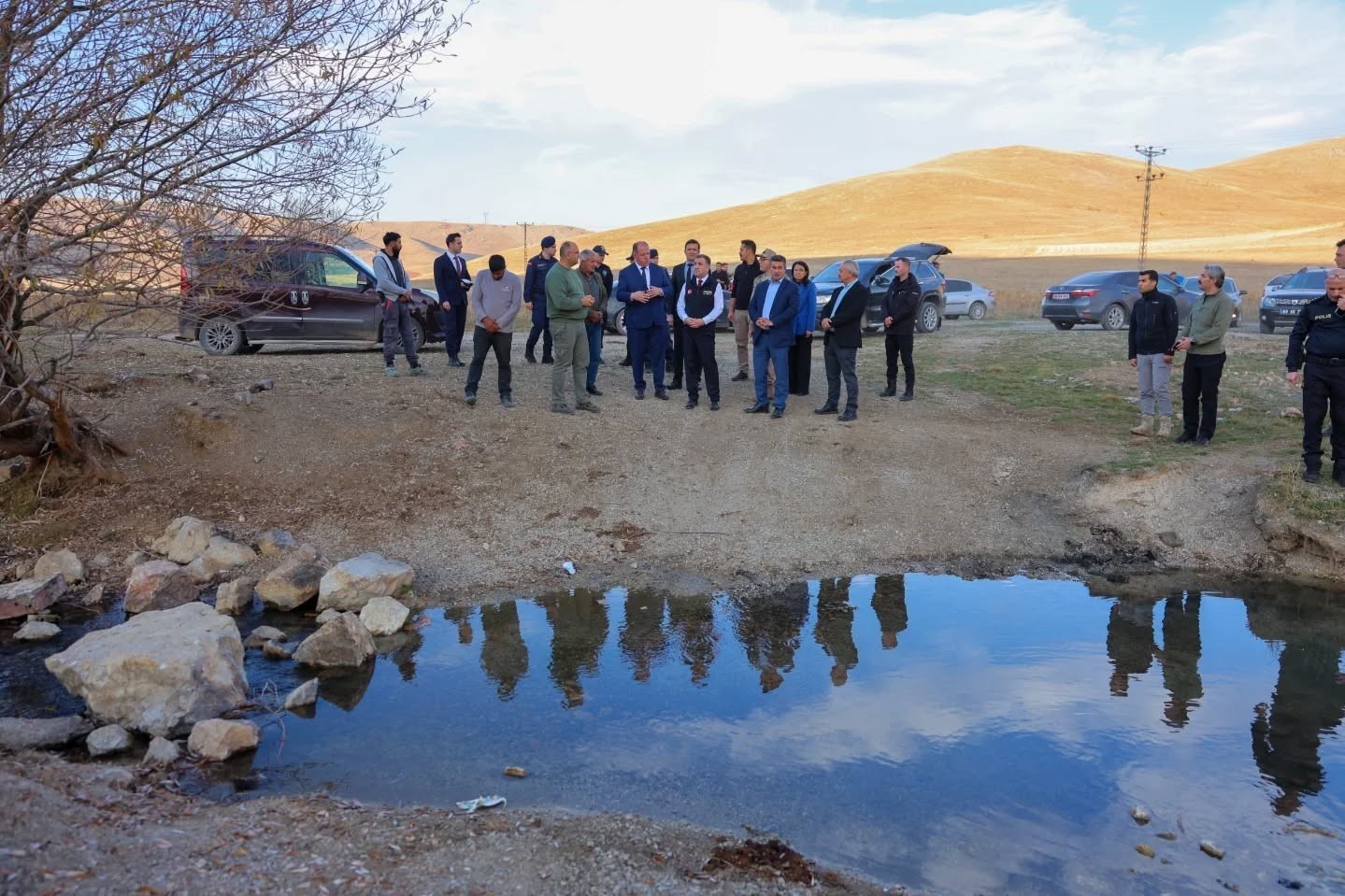 ÇATALÇEŞME KÖYÜNE İÇME SUYU GETİRECEK PROJEDE ÇALIŞMALAR SÜRÜYOR