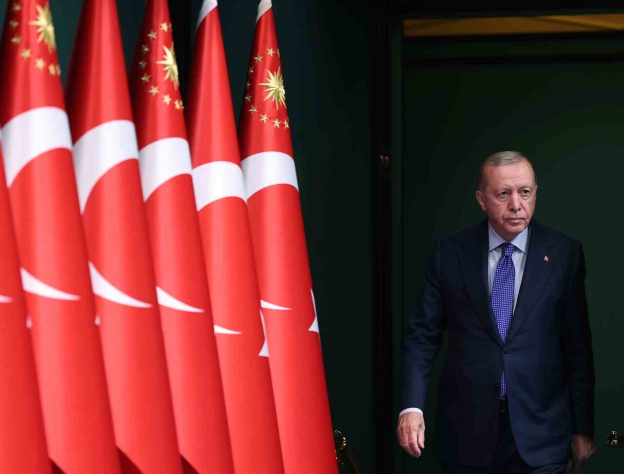 CUMHURBAŞKANI RECEP TAYYİP ERDOĞAN, CUMHURBAŞKANLIĞI KÜLLİYESİ’NDE GERÇEKLEŞTİRİLEN KABİNE...