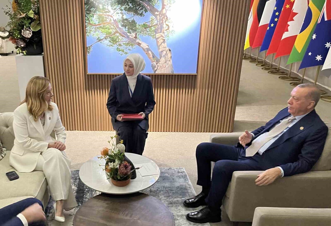 CUMHURBAŞKANI RECEP TAYYİP ERDOĞAN, G20 LİDERLER ZİRVESİ İÇİN BULUNDUĞU GÜNEY AFRİKA...