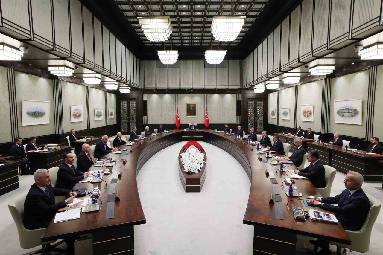 CUMHURBAŞKANLIĞI KABİNESİ, CUMHURBAŞKANI RECEP TAYYİP ERDOĞAN BAŞKANLIĞINDA BEŞTEPE'DE...