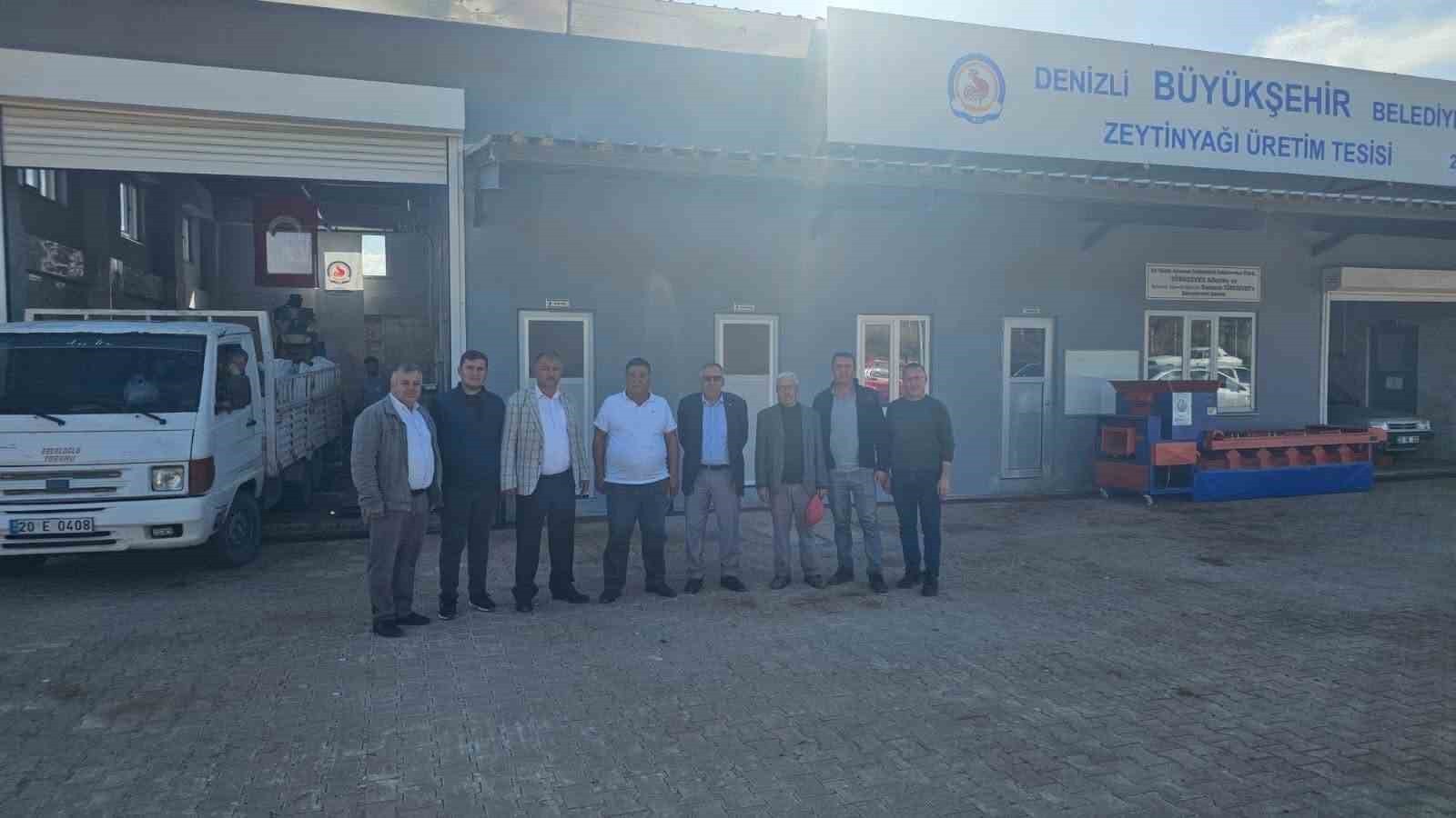 DENİZLİ’NİN BEYAĞAÇ İLÇESİNDE ZEYTİNYAĞI ÜRETİM TESİSİNDE YENİ SEZON BAŞLADI. BEYAĞAÇ BELEDİYE...