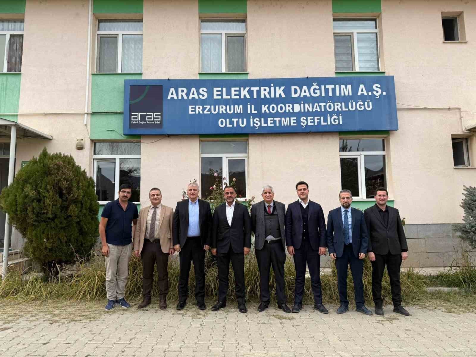 DOĞU ARAS ENERJİ YATIRIMLARI A.Ş. YÖNETİM KURULU BAŞKANI ÜMİT KİLER, ARAS EDAŞ GENEL MÜDÜRÜ FİKRET...