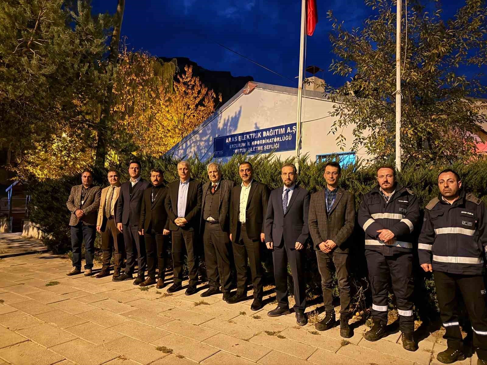 DOĞU ARAS ENERJİ YATIRIMLARI A.Ş. YÖNETİM KURULU BAŞKANI ÜMİT KİLER, ARAS EDAŞ GENEL MÜDÜRÜ FİKRET...