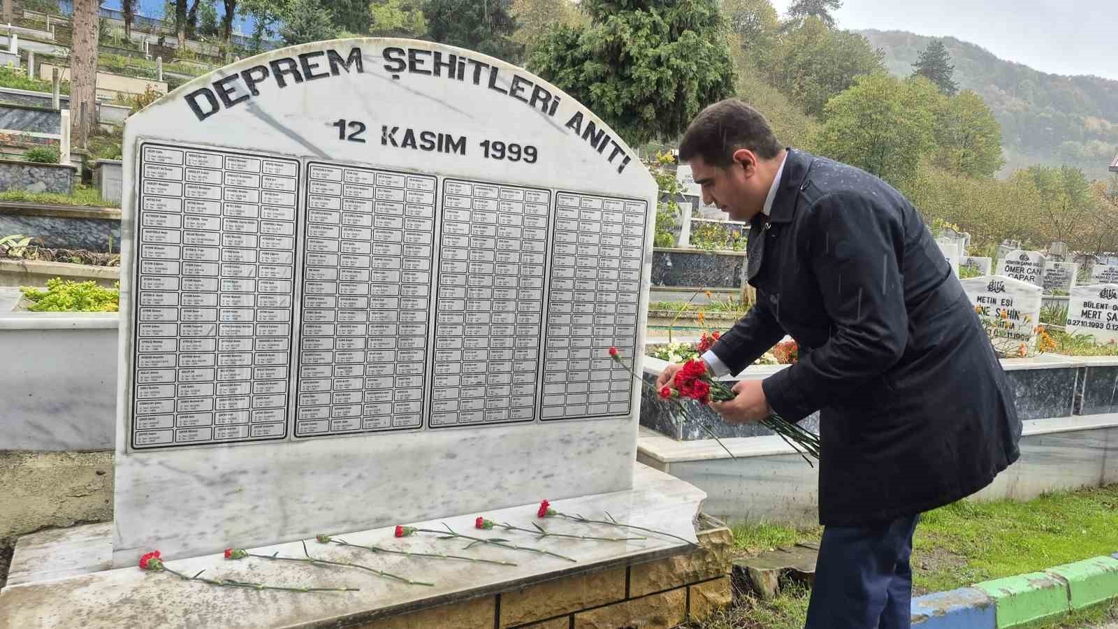 DÜZCE’DE 12 KASIM 1999 YILINDA YAŞANA VE MERKEZ ÜSSÜ KAYNAŞLI OLAN 7.2 BÜYÜKLÜĞNDEKİ DEPREMDE...