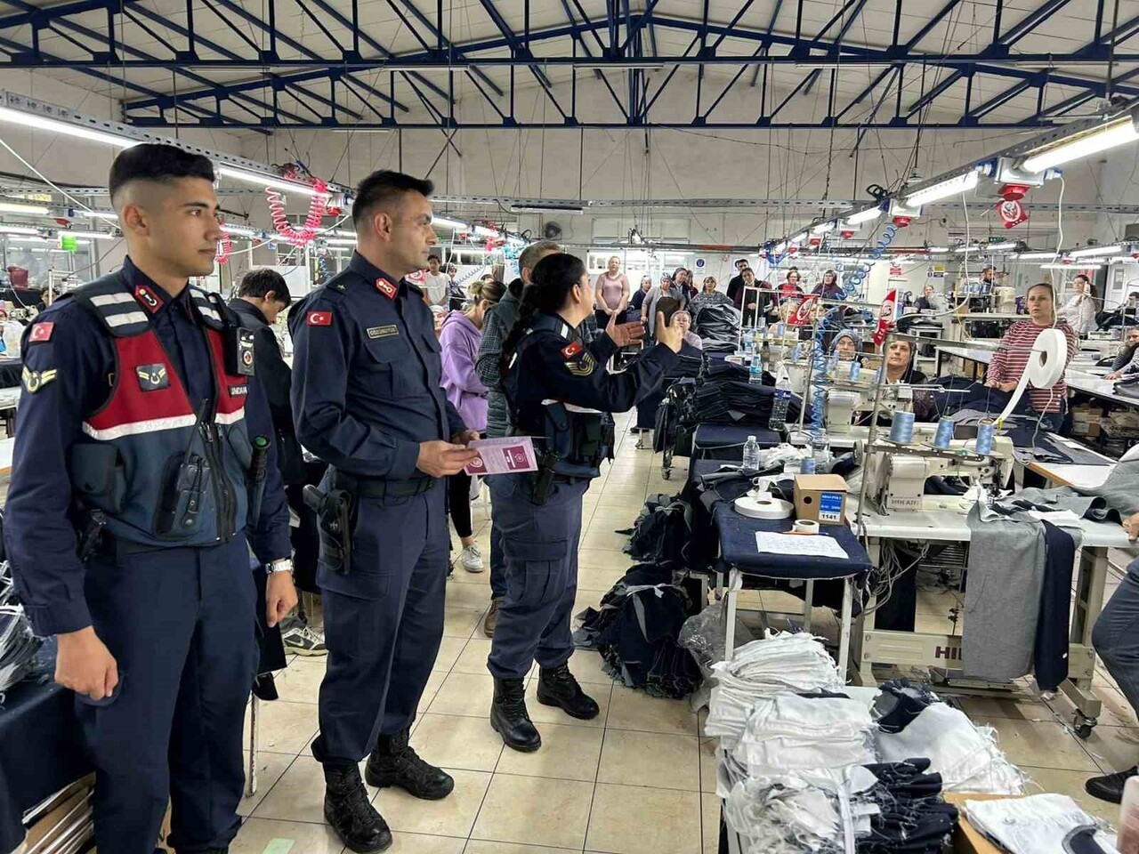 EDİRNE’DE FABRİKA ÇALIŞANLARINA KADES ETKİNLİĞİ DÜZENLENDİ