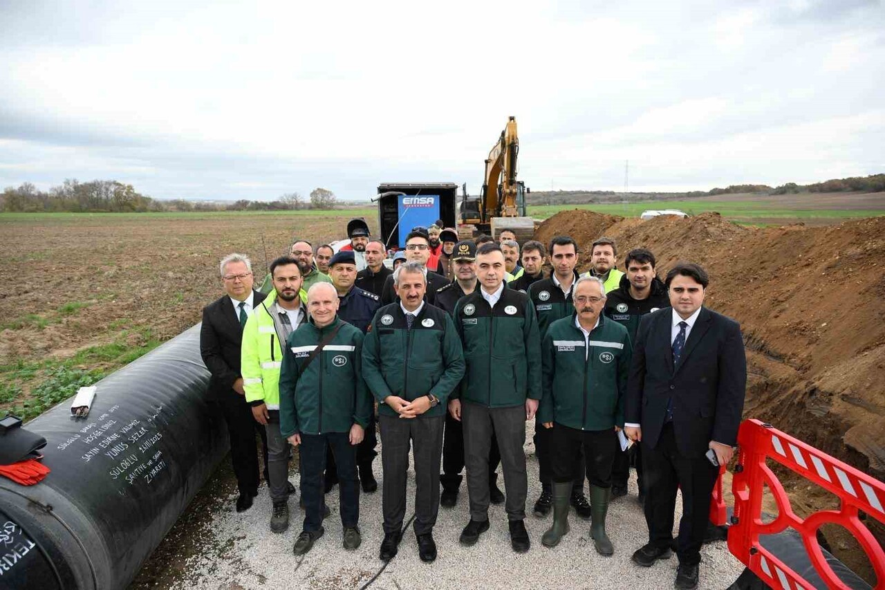 EDİRNE’DE YAZ DÖNEMİNDE YAŞANAN KURAKLIĞIN ARDINDAN KENTİN İÇME SUYU İHTİYACINI KALICI ŞEKİLDE...
