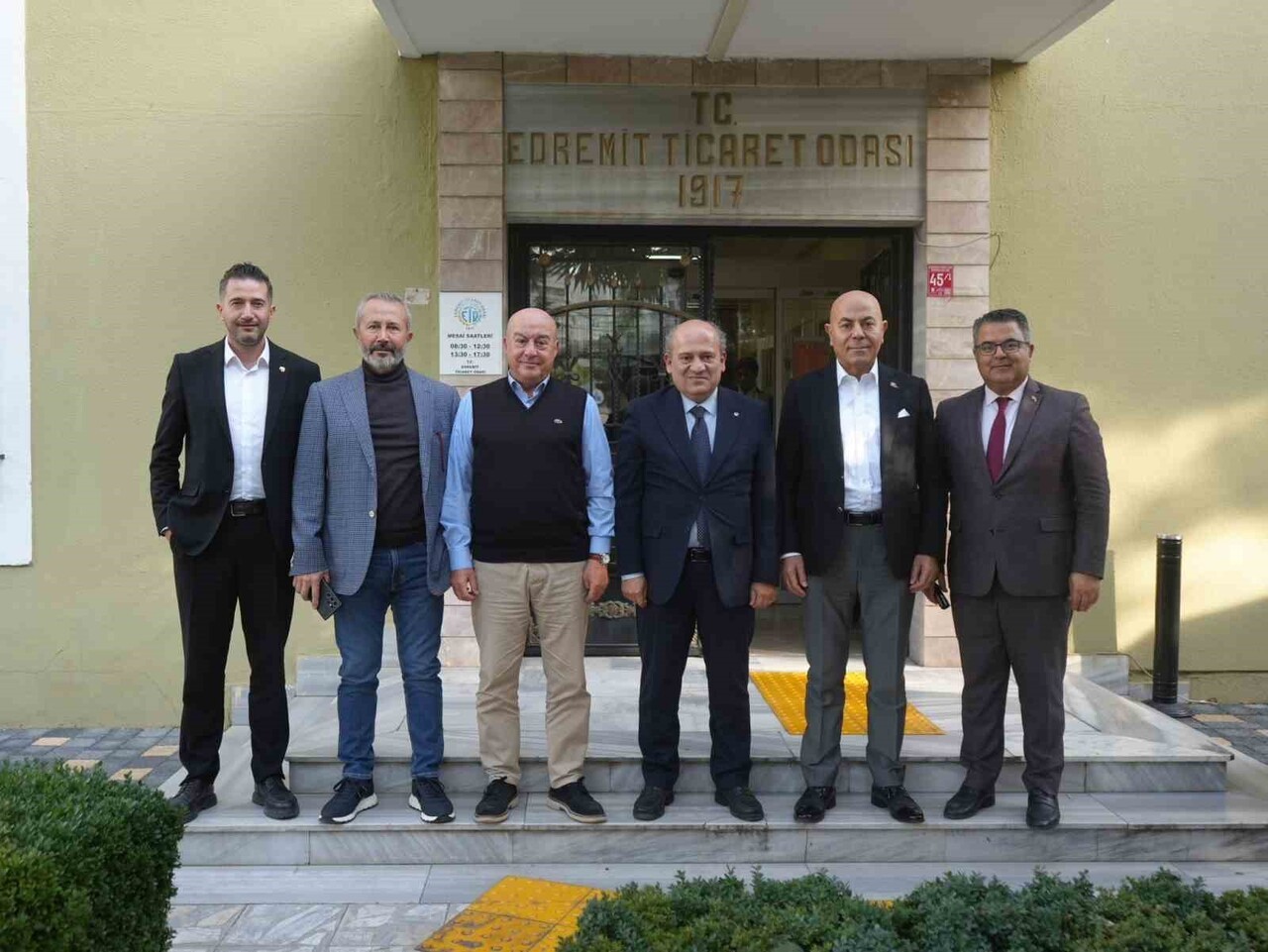 EDREMİT VE KÖRFEZ BÖLGESİ’NDE FAALİYET GÖSTEREN ÖNEMLİ TERMAL TURİZM TESİSLERİNİN TEMSİLCİLERİ...