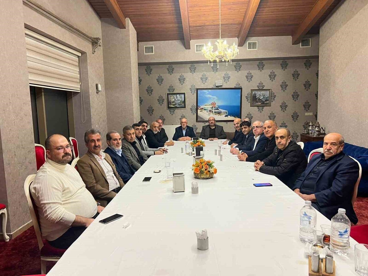 ELAZIĞ TİCARET BORSASI BAŞKANI MEHMET ALİ DUMANDAĞ VE YÜKSEK İSTİŞARE KURULU, AK PARTİ ELAZIĞ...